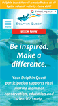 Mobile Screenshot of dolphinquest.com